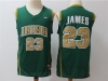 Irish High School #23 LeBron James Green Basketball Jersey